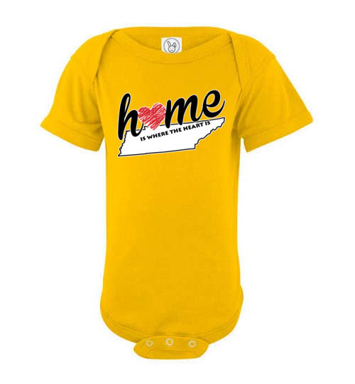Tennessee Home. Infant. SS Onesie
