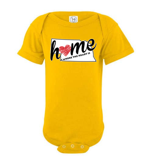 Nebraska Home. Infant. SS Onesie