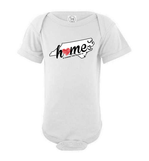 North Carolina Home. Infant. SS Onesie