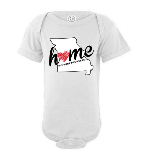 Missouri Home. Infant. SS Onesie