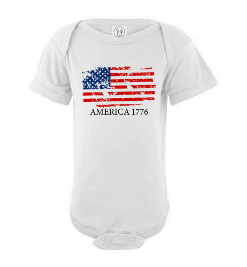 America 1776. Infant. SS Onesie