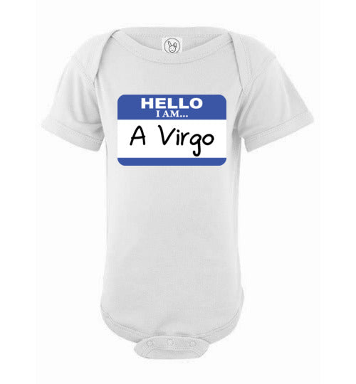 A Virgo. Infant. SS Onesie