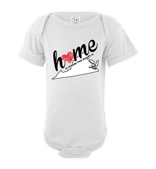 Virginia Home. Infant. SS Onesie