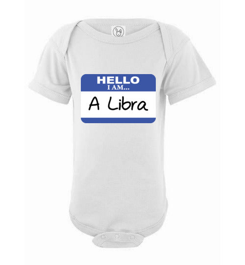 A Libra. Infant. SS Onesie