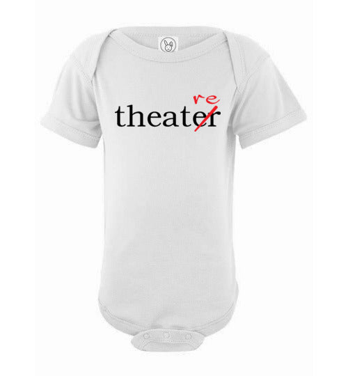 Theater/re Spelling. Infant. SS Onesie