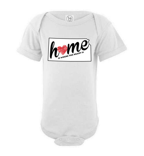 Kansas Home. Infant. SS Onesie