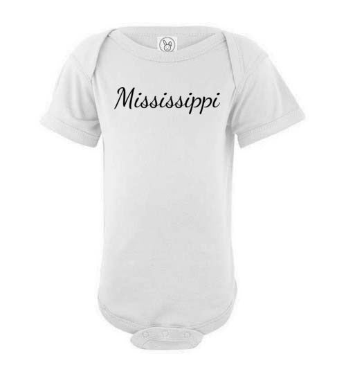 Mississippi. Infant. SS Onesie