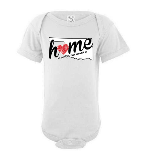 Oklahoma Home. Infant. SS Onesie