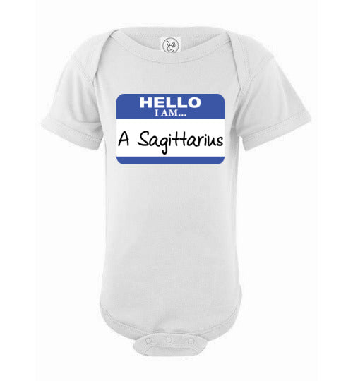 A Sagittarius. Infant. SS Onesie
