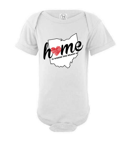 Ohio Home. Infant. SS Onesie