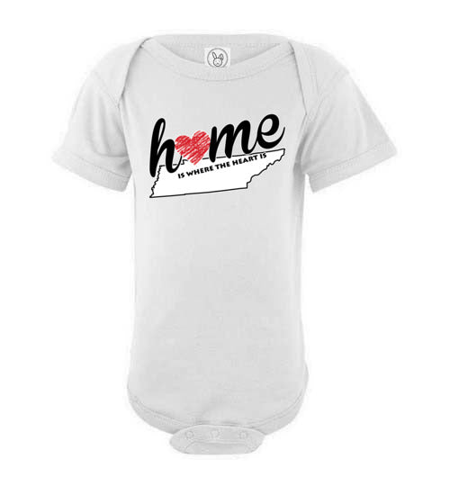 Tennessee Home. Infant. SS Onesie