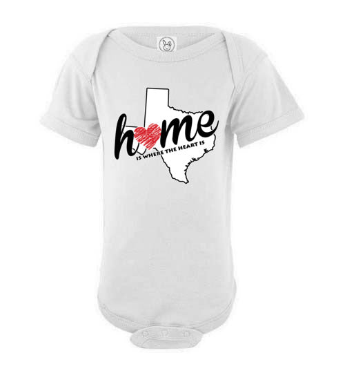 Texas Home. Infant. SS Onesie