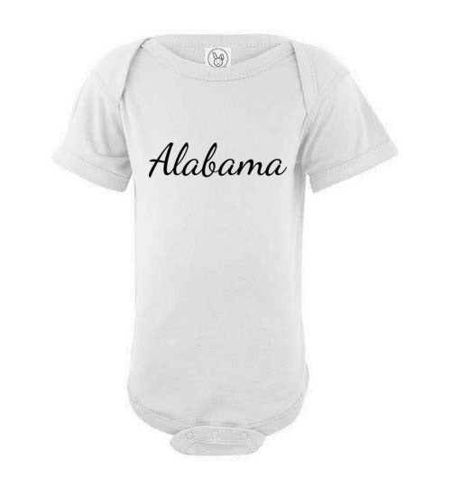 Alabama. Infant. SS Onesie
