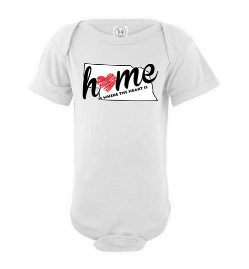Nebraska Home. Infant. SS Onesie
