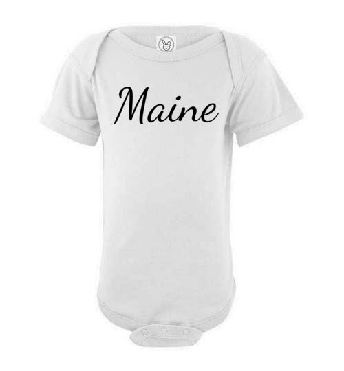 Maine. Infant. SS Onesie