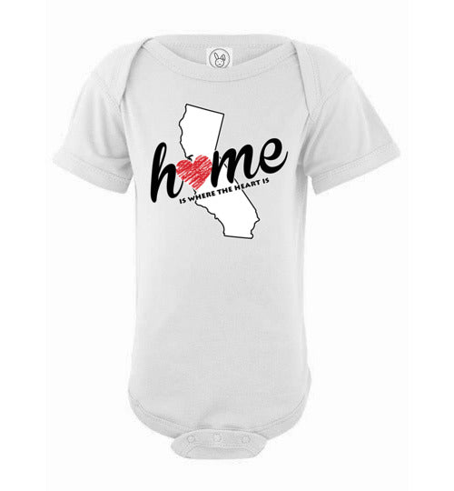 California Home. Infant. SS Onesie