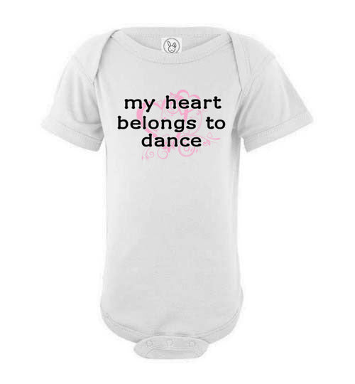 My heart ... Infant. SS Onesie