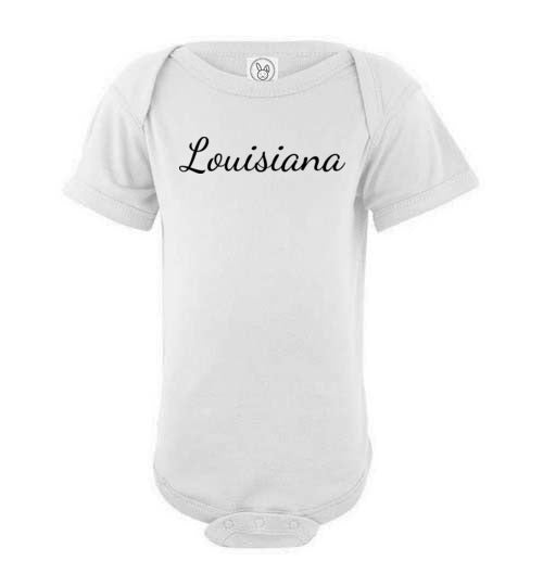 Louisiana. Infant. SS Onesie