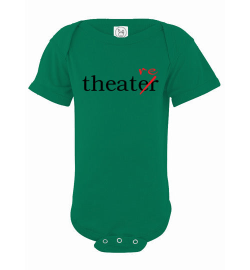 Theater/re Spelling. Infant. SS Onesie