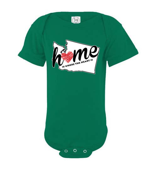Washington Home. Infant. SS Onesie