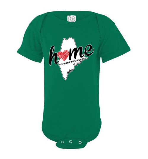 Maine Home. Infant. SS Onesie
