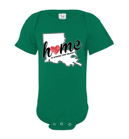 Louisiana Home. Infant. SS Onesie
