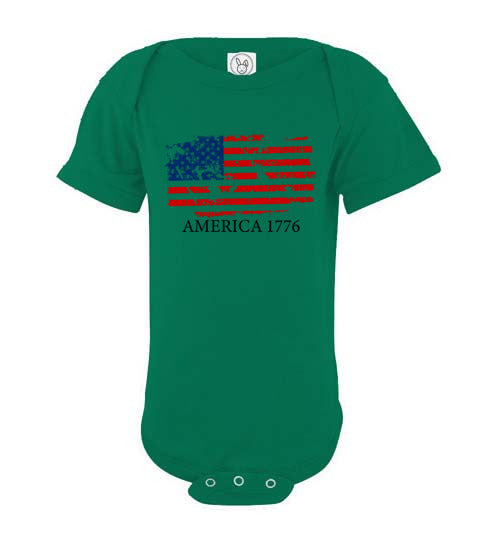 America 1776. Infant. SS Onesie