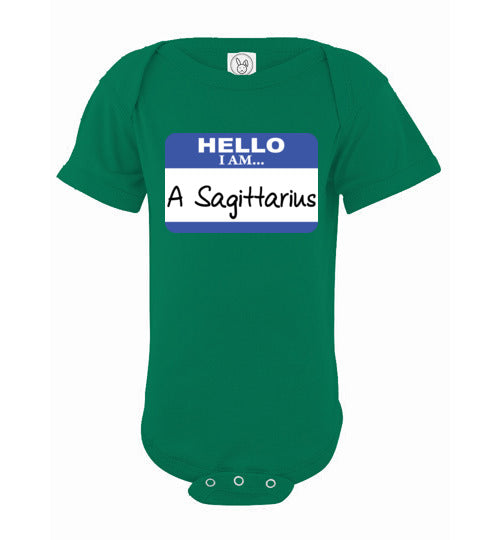 A Sagittarius. Infant. SS Onesie