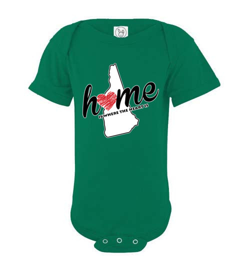 New Hampshire Home. Infant. SS Onesie