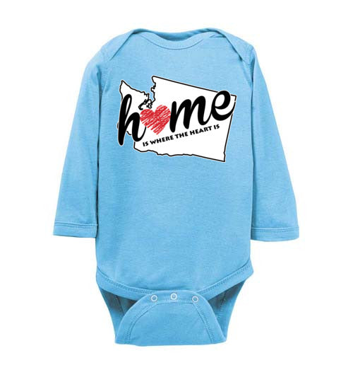 Washington Home. Infant. LS Onesie