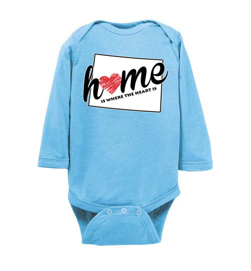 Colorado Home. Infant. LS Onesie