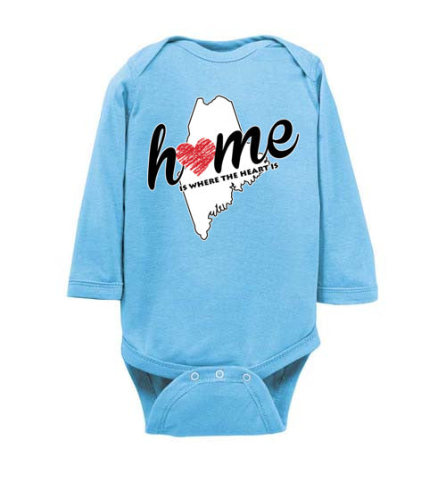 Maine Home. Infant. LS Onesie
