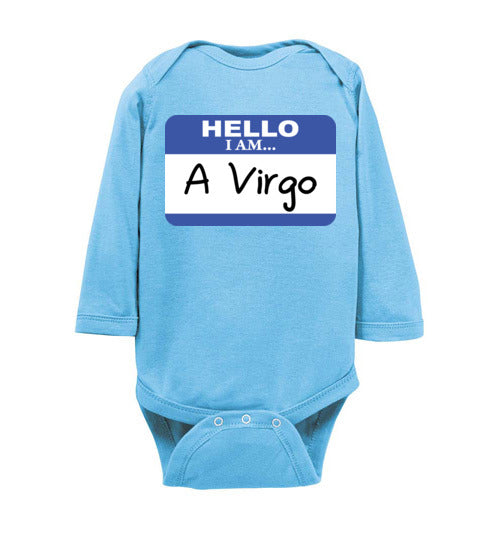 A Virgo. Infant. LS Onesie