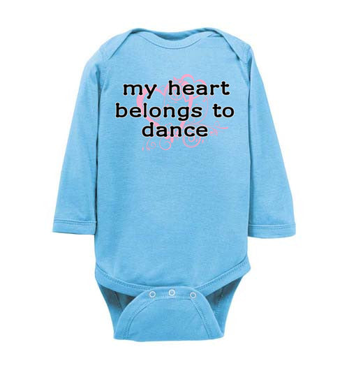 My heart ... Infant. LS Onesie