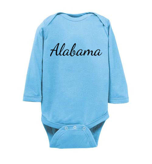 Alabama. Infant. LS Onesie