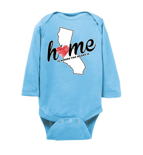 California Home. Infant. LS Onesie