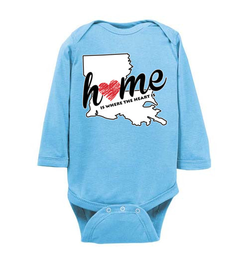 Louisiana Home. Infant. SS Onesie