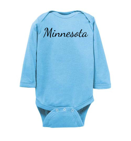 Minnesota. Infant. LS Onesie