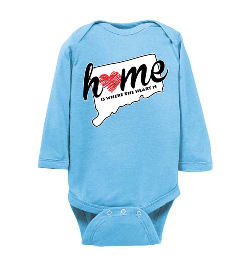 Connecticut Home. Infant. LS Onesie