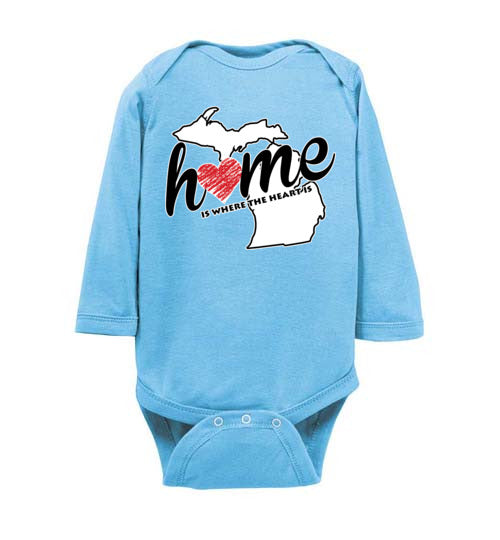 Michigan Home. Infant. SS Onesie
