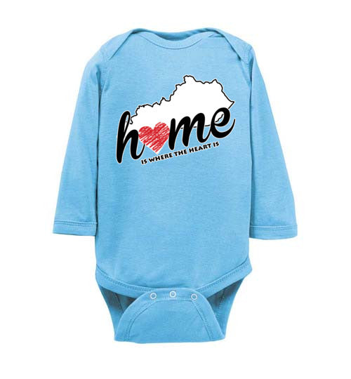 Kentucky Home. Infant. LS Onesie