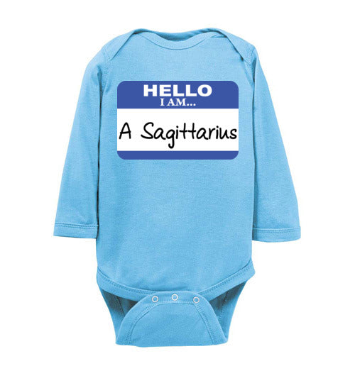 A Sagittarius. Infant. LS Onesie