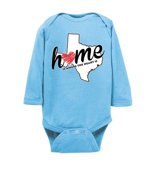 Texas Home. Infant. SS Onesie