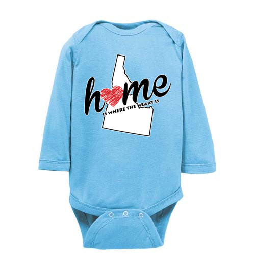 Idaho Home. Infant. LS Onesie