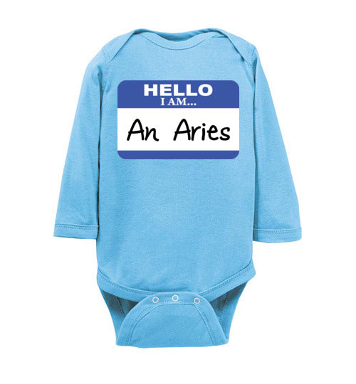 An Aries. Infant. SS Onesie