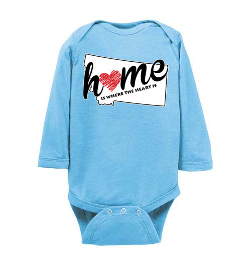 Montana Home. Infant. LS Onesie