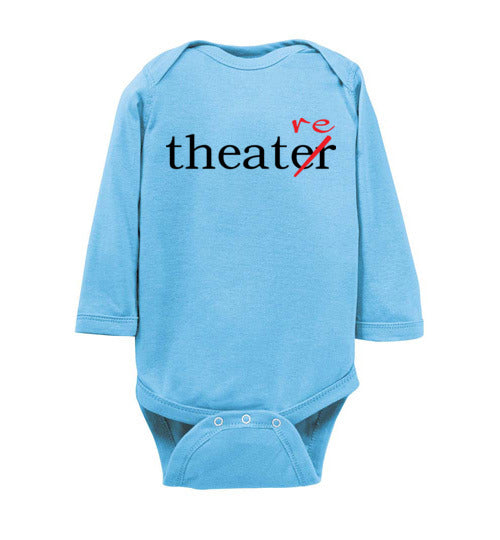 Theater/re Spelling. Infant. LS Onesie
