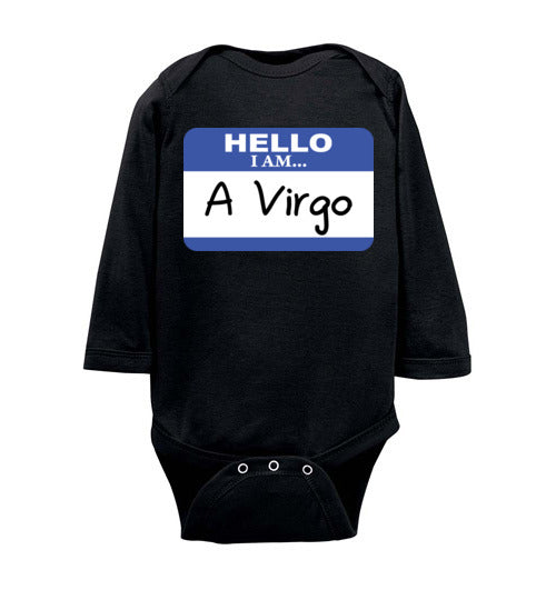 A Virgo. Infant. LS Onesie
