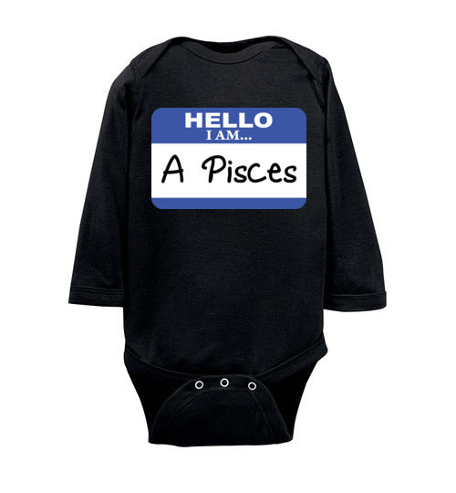 A Pisces. Infant. LS Onesie