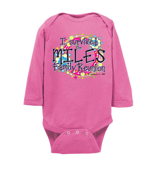 Flowers and Butterflies. Infant. Long sleeve onesie.